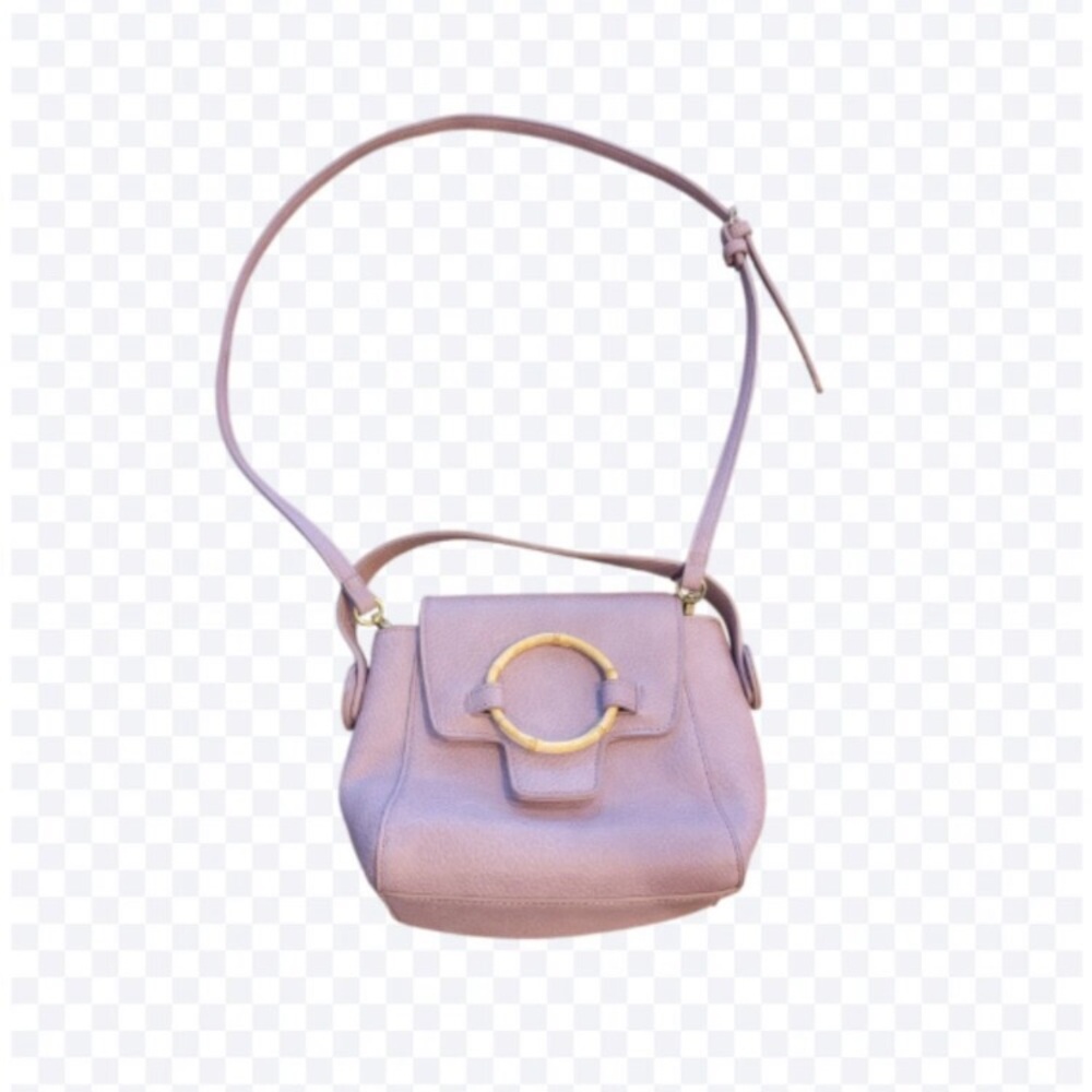 Free People! Carrie Circle Crossbody Leather Bag In Lavender/Lilac NWOT! - Picture 6 of 8